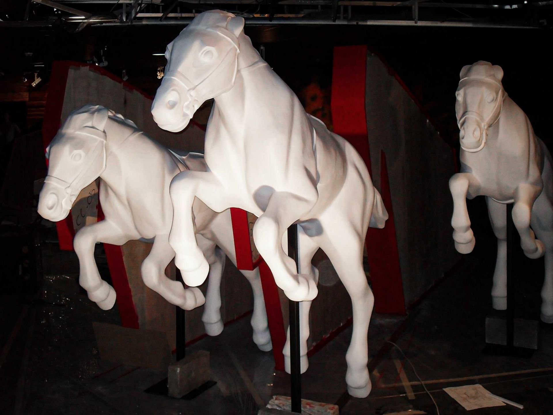 Warhorse props for The National War Museum